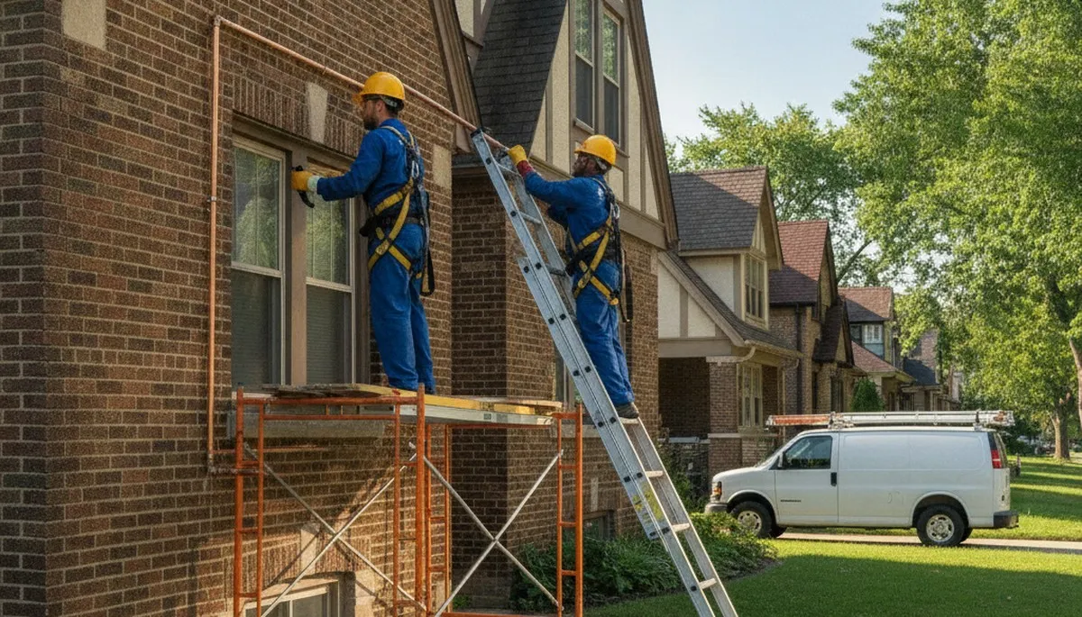 Oak Park, IL plumbing repair technician providing professional residential service