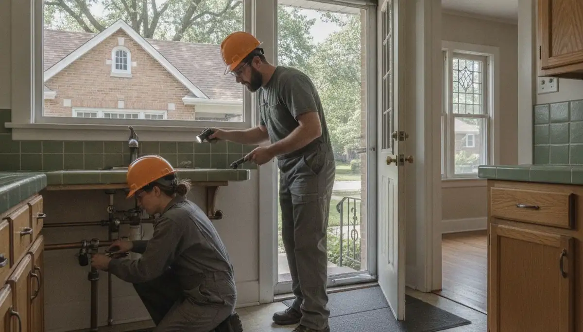 Plumbing repair service in Oak Park, IL for residential and commercial plumbing needs