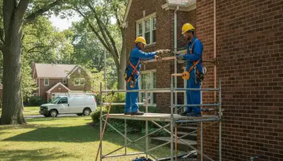 Plumbing repair technician serving Oak Park, IL for emergency leak and pipe repair services