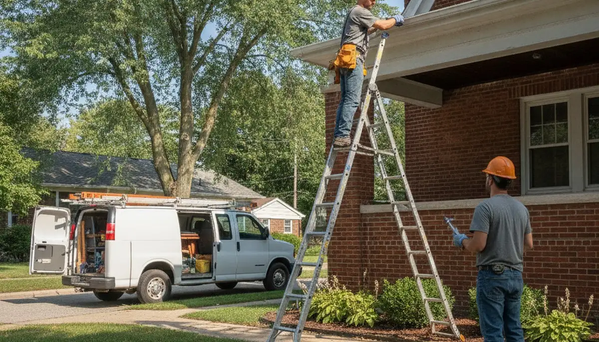 Plumbing repair technician in Oak Park, IL providing expert residential plumbing service