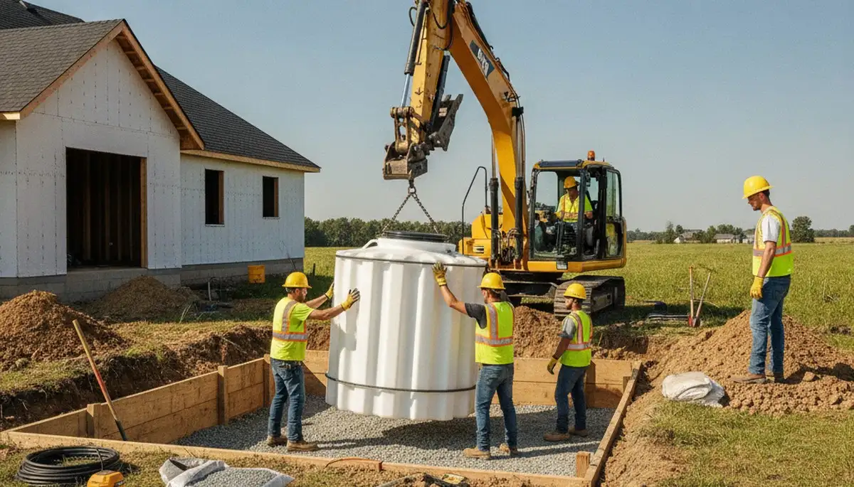 Septic tank installation for Oak Park, IL homes by On Call Plumbers